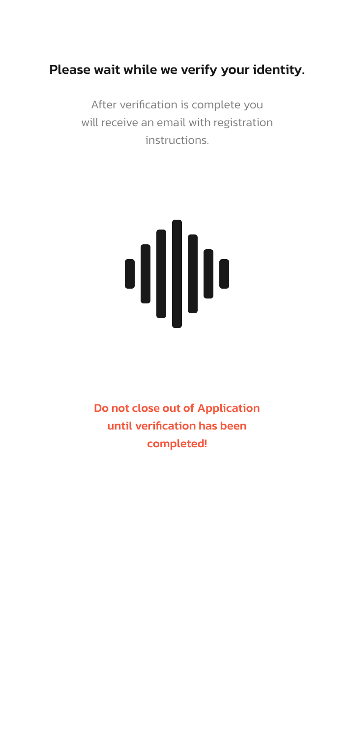 Verifying identity loading